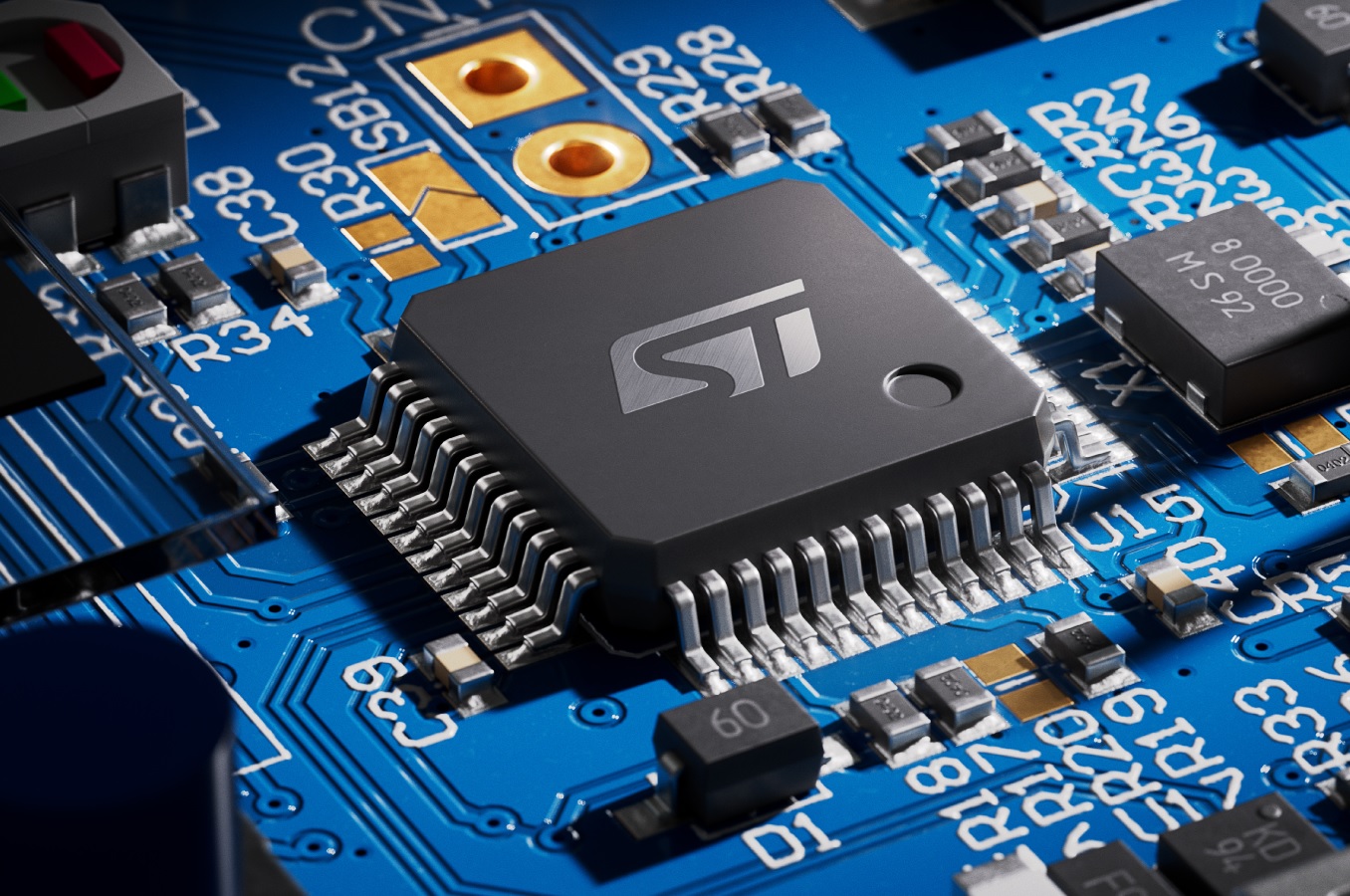 STMicroelectronics silicone chip